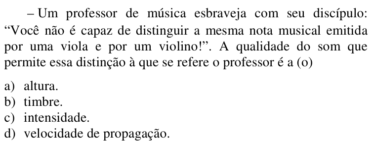 Questão 80 no caderno CFS 2 da EEAR 2018