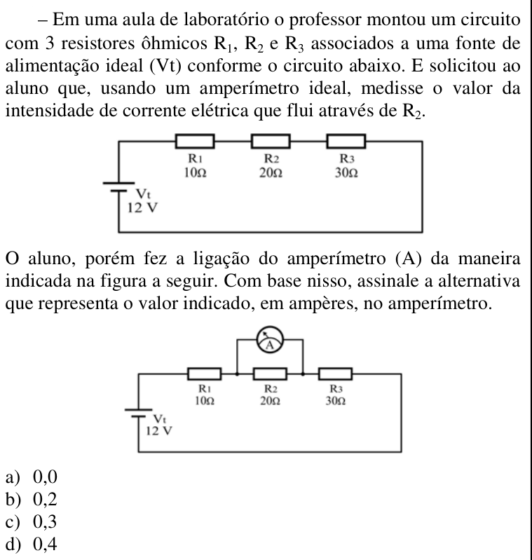 Questão 87 no caderno CFS 2 da EEAR 2018