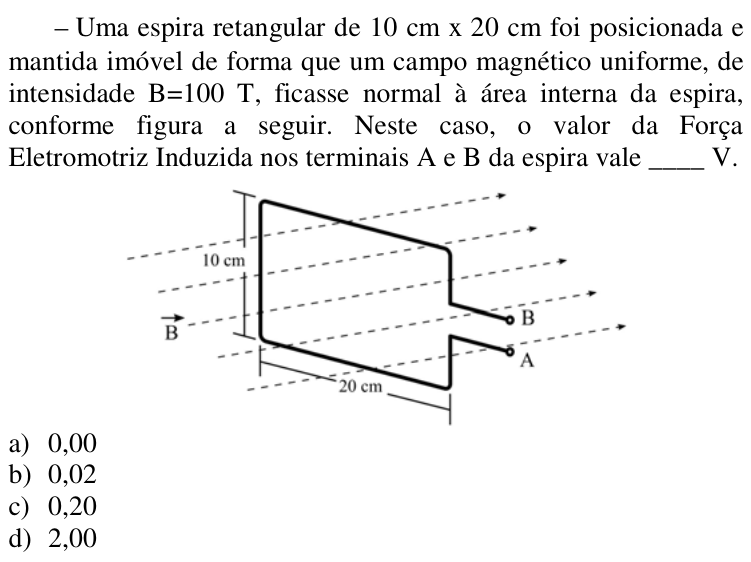 Questão 89 no caderno CFS 2 da EEAR 2018