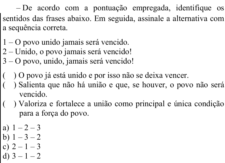 Questão 9 no caderno CFS 1 da EEAR 2020