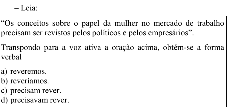 Questão 20 no caderno CFS 1 da EEAR 2020