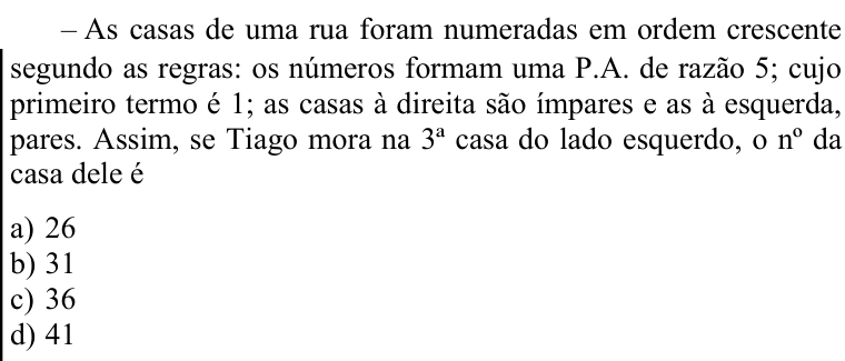 Questão 49 no caderno CFS 1 da EEAR 2020