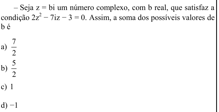 Questão 57 no caderno CFS 1 da EEAR 2020