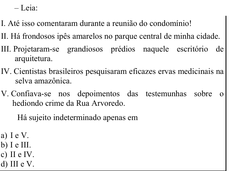 Questão 5 no caderno CFS 1 da EEAR 2021