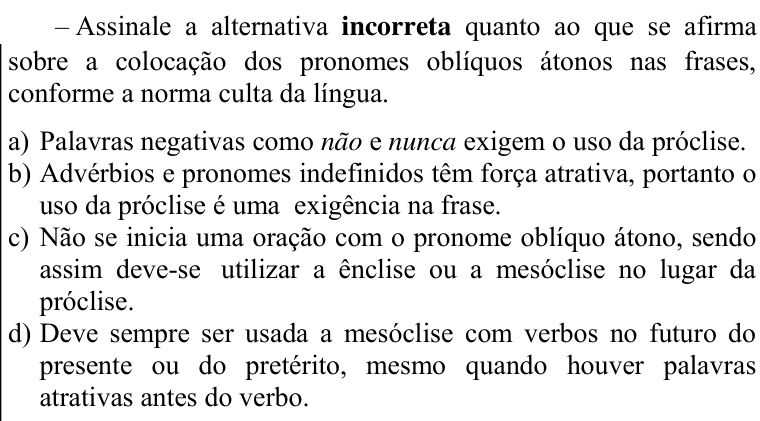 Questão 14 no caderno CFS 1 da EEAR 2021