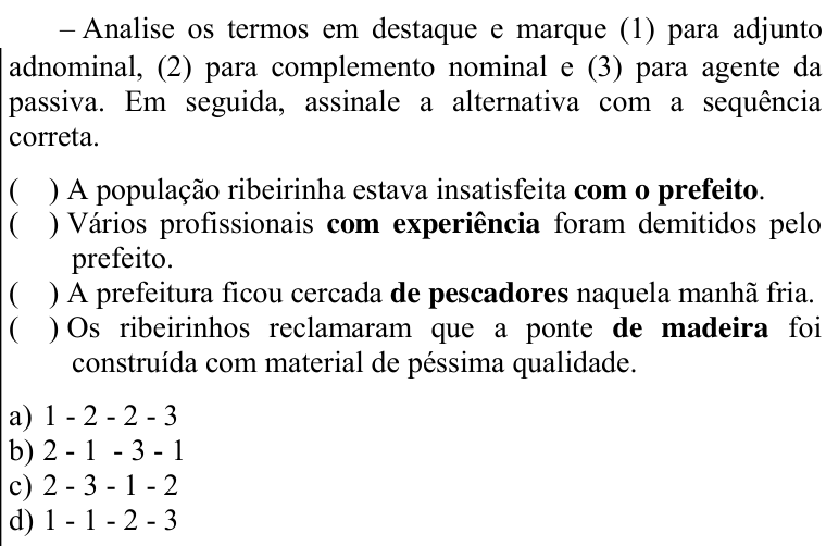 Questão 16 no caderno CFS 1 da EEAR 2021