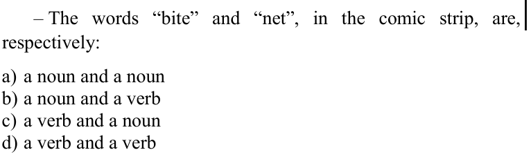 Questão 39 no caderno CFS 1 da EEAR 2021