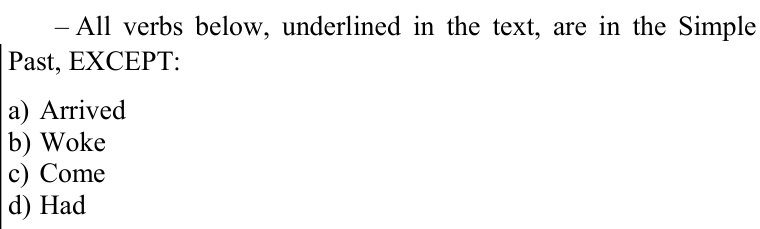 Questão 43 no caderno CFS 1 da EEAR 2021