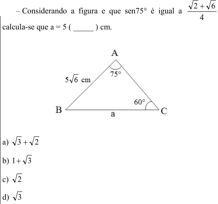 Questão 50 no caderno CFS 1 da EEAR 2021