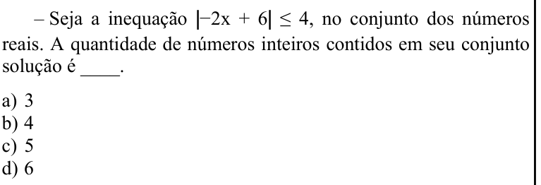 Questão 54 no caderno CFS 1 da EEAR 2021