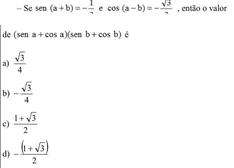 Questão 66 no caderno CFS 1 da EEAR 2021