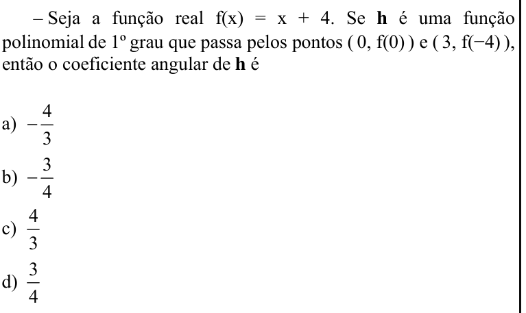 Questão 70 no caderno CFS 1 da EEAR 2021