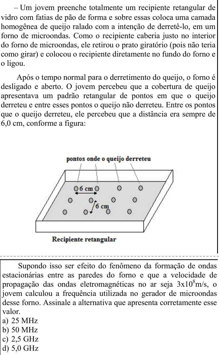 Questão 74 no caderno CFS 1 da EEAR 2021