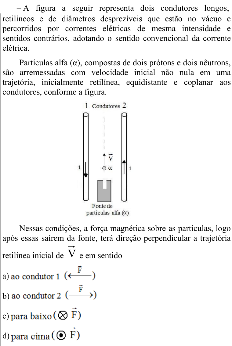 Questão 79 no caderno CFS 1 da EEAR 2021