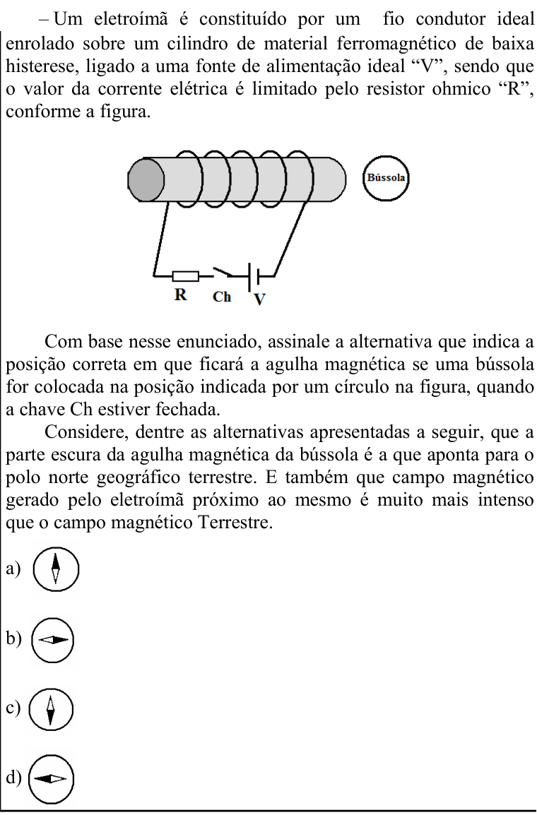 Questão 85 no caderno CFS 1 da EEAR 2021