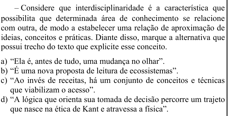 Questão 2 no caderno CFS 2 da EEAR 2021