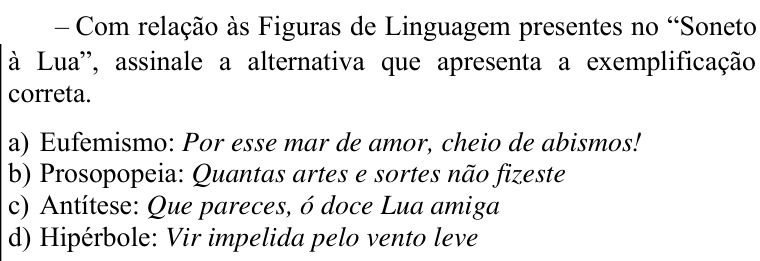 Questão 7 no caderno CFS 2 da EEAR 2021