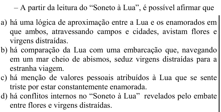 Questão 8 no caderno CFS 2 da EEAR 2021