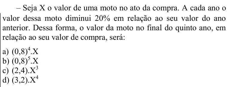 Questão 50 no caderno CFS 2 da EEAR 2021