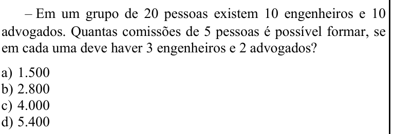 Questão 62 no caderno CFS 2 da EEAR 2021