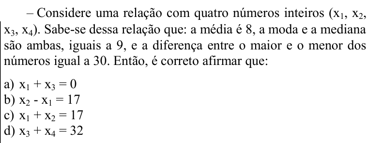 Questão 71 no caderno CFS 2 da EEAR 2021