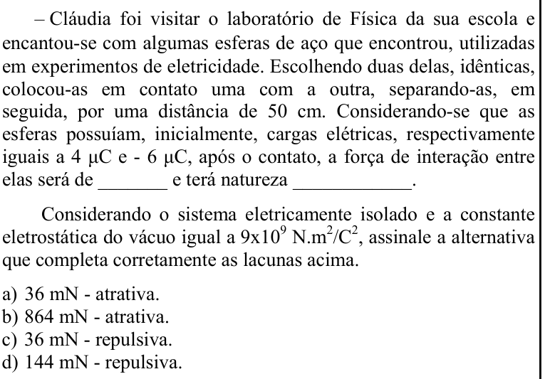 Questão 88 no caderno CFS 2 da EEAR 2021