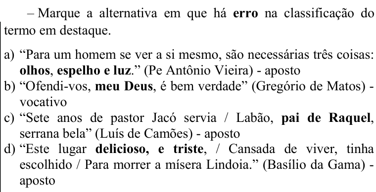 Questão 9 no caderno CFS 1 da EEAR 2022