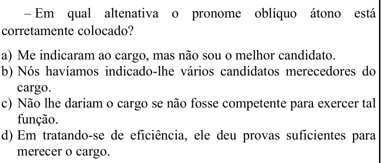 Questão 21 no caderno CFS 1 da EEAR 2022