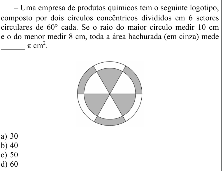 Questão 56 no caderno CFS 1 da EEAR 2022