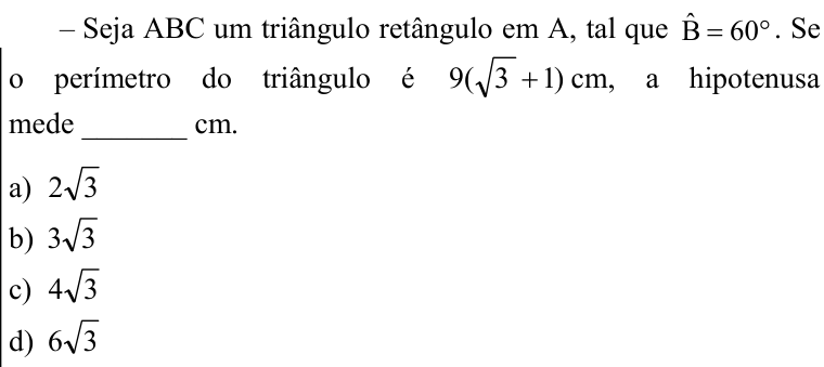 Questão 68 no caderno CFS 1 da EEAR 2022