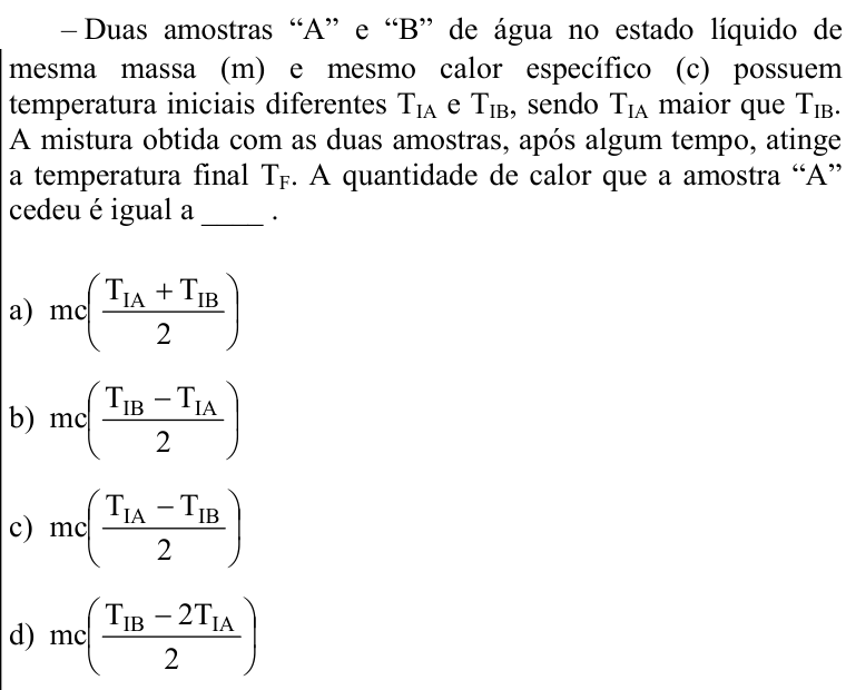 Questão 77 no caderno CFS 1 da EEAR 2022