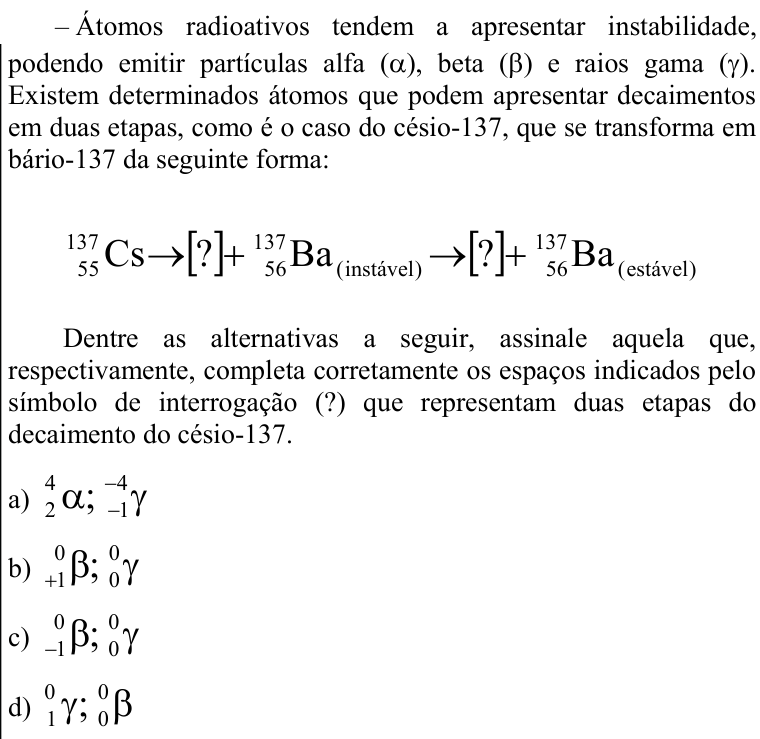 Questão 83 no caderno CFS 1 da EEAR 2022