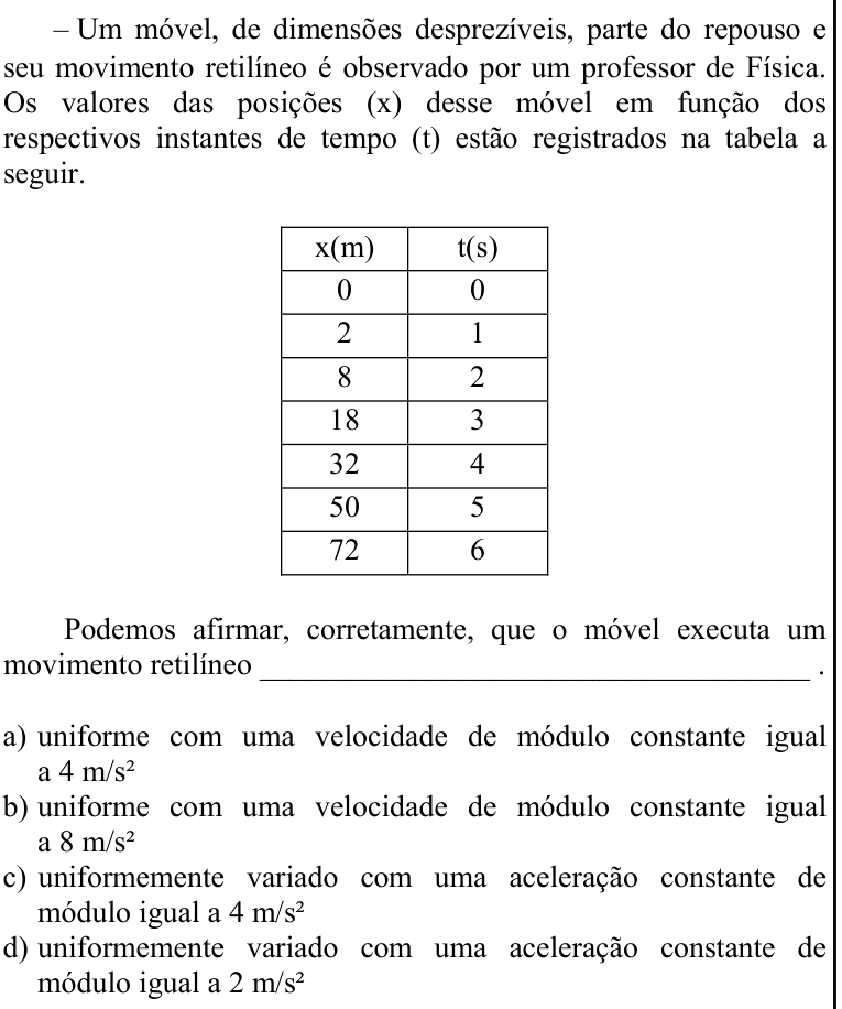 Questão 93 no caderno CFS 1 da EEAR 2022