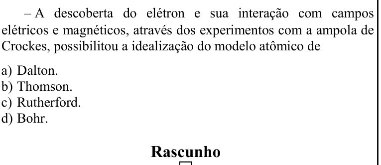 Questão 96 no caderno CFS 1 da EEAR 2022