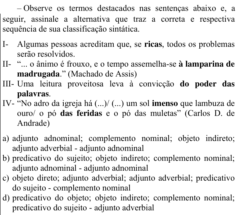 Questão 14 no caderno CFS 2 da EEAR 2022