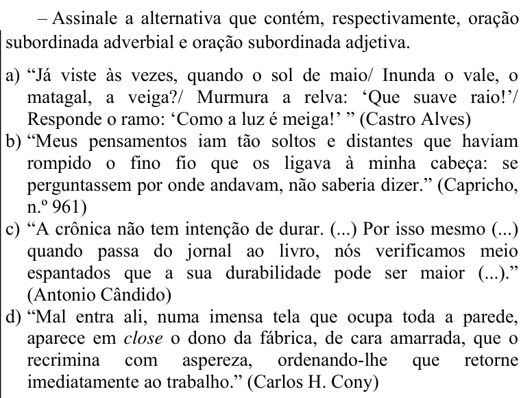 Questão 15 no caderno CFS 2 da EEAR 2022