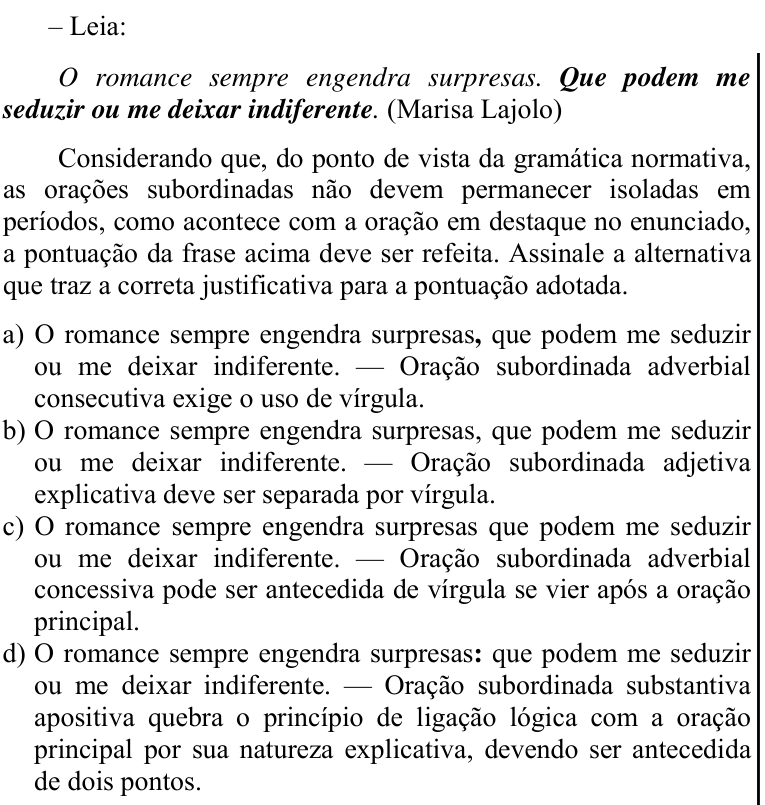 Questão 17 no caderno CFS 2 da EEAR 2022
