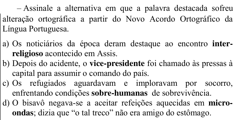 Questão 20 no caderno CFS 2 da EEAR 2022