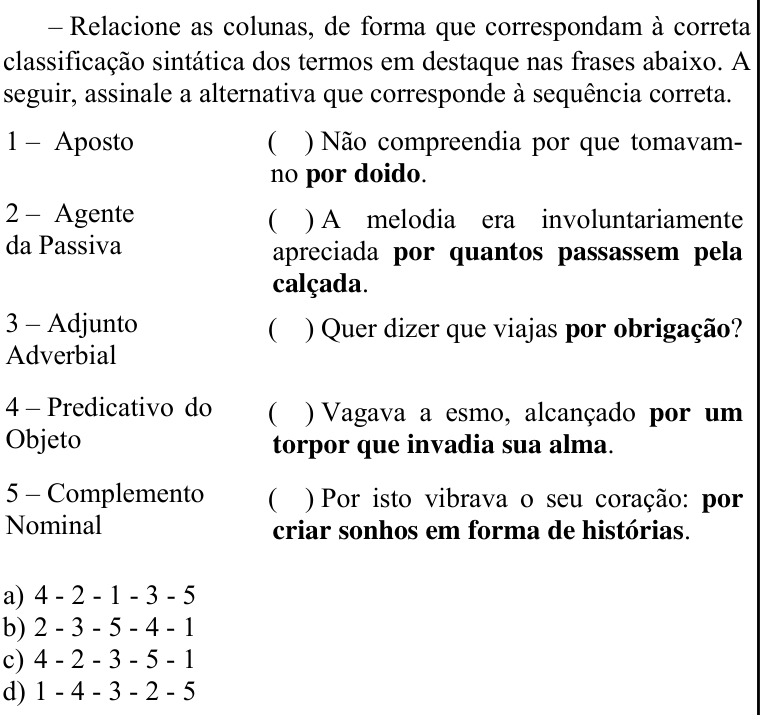 Questão 23 no caderno CFS 2 da EEAR 2022