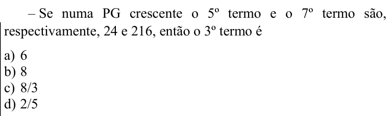Questão 52 no caderno CFS 2 da EEAR 2022