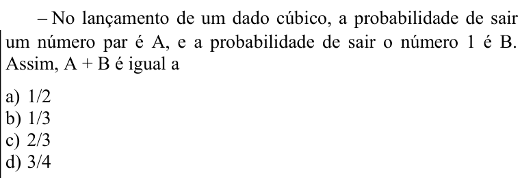 Questão 54 no caderno CFS 2 da EEAR 2022