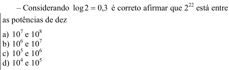 Questão 60 no caderno CFS 2 da EEAR 2022