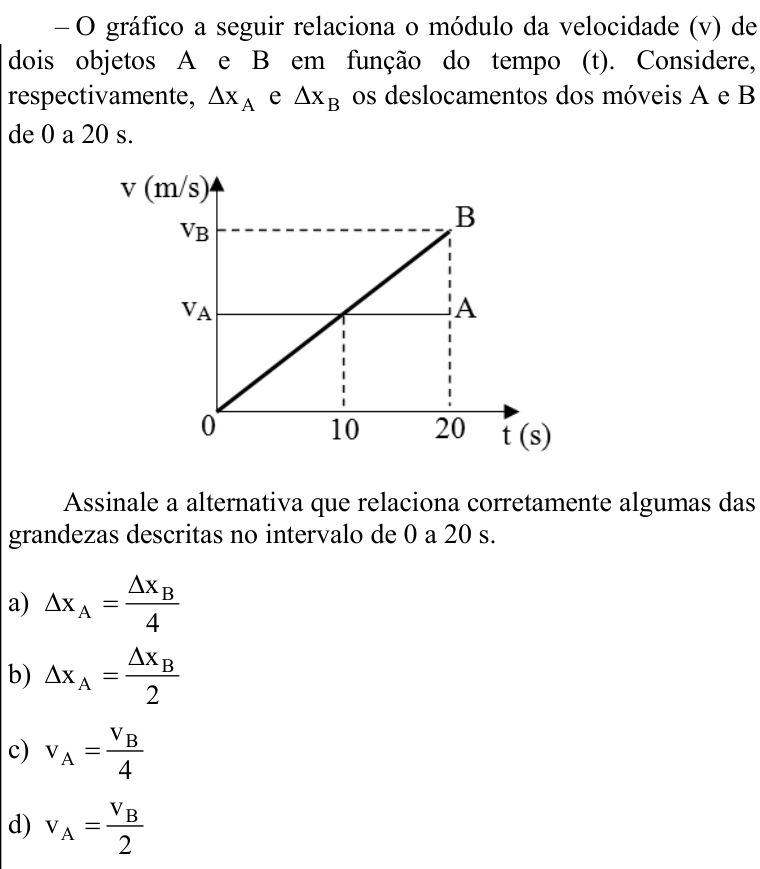 Questão 86 no caderno CFS 2 da EEAR 2022