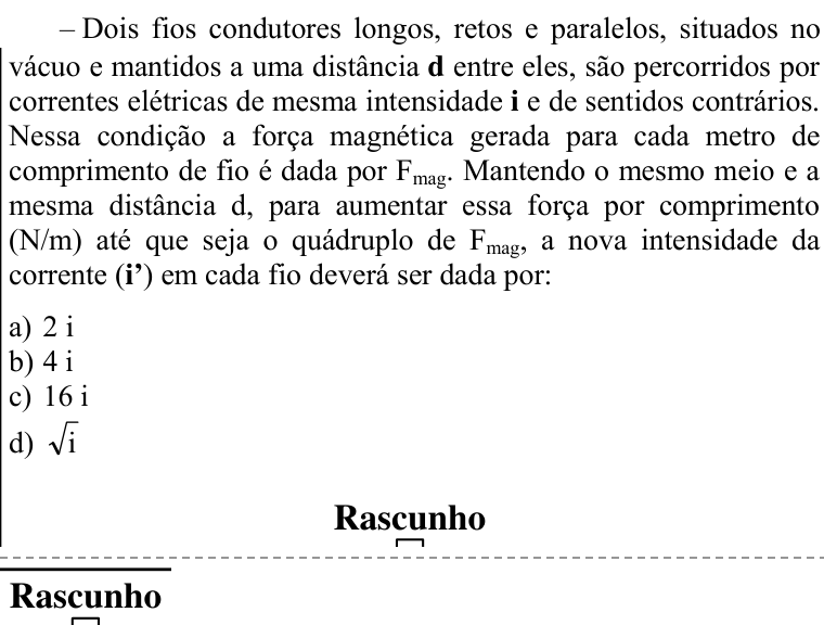 Questão 96 no caderno CFS 2 da EEAR 2022