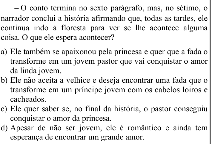 Questão 4 no caderno CFS 1 da EEAR 2023