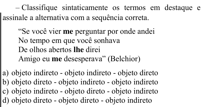 Questão 7 no caderno CFS 1 da EEAR 2023