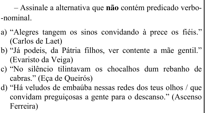 Questão 18 no caderno CFS 1 da EEAR 2023