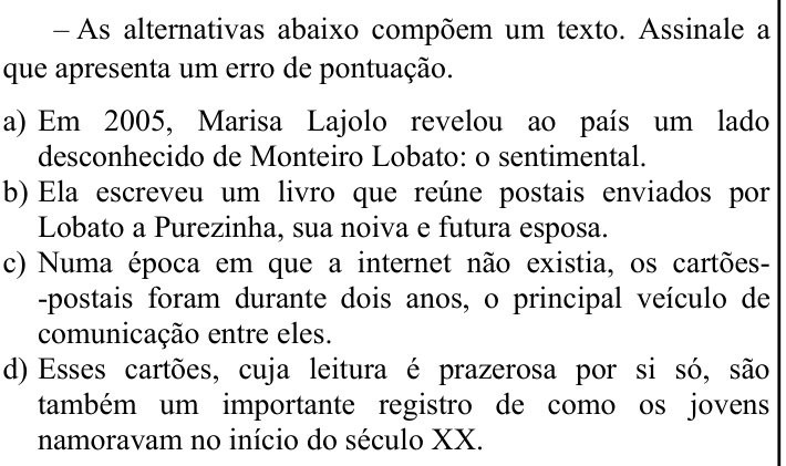 Questão 19 no caderno CFS 1 da EEAR 2023