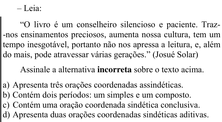 Questão 22 no caderno CFS 1 da EEAR 2023