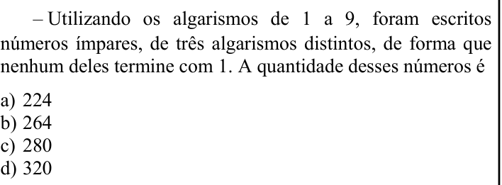 Questão 54 no caderno CFS 1 da EEAR 2023